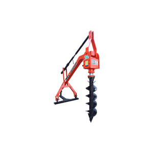 Mahaveer TurboDig Heavy Duty Tractor <b>Post</b> <b>Hole</b> <b>Digger</b> Agricultural <b>Hole</b> Digging Equipment - Product Image 4