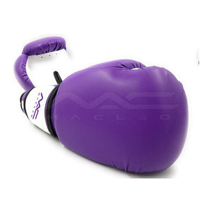 Gants de boxe en cuir sur mesure en gros, à doigts entiers, haute qualité, anti-humidité, légers, fermeture auto-agrippante Macleo - Product Image 2