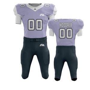 Wholesale Custom Sublimated American Football Uniform Premium Tackle Twill Stitched Jersey With Integrated <b>Padded</b> Pant - Product Image 2