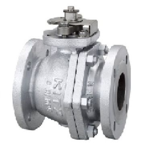 วาล์วบอลสแตนเลสแบบมีหน้าแปลนยี่ห้อ KITZ ของญี่ปุ่น แบบฟูลบอร์ สำหรับระบบไฮดรอลิก ขนาดพอร์ต 1/2"-8" รุ่น 300SCTDZ-1448 - Product Image 1