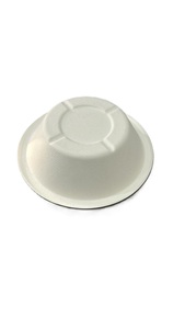 Bols à salade ovales jetables personnalisés en canne à sucre compostable de 12 à 32 oz avec couvercles en bagasse PET biodégradables, compatibles micro-ondes, pour les fêtes - Product Image 2