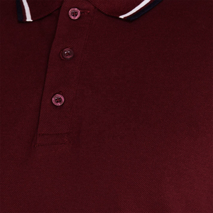 Camiseta Polo de Algodón Personalizada, Casual, de Color Sólido, Corte Ajustado, para Hombre - Product Image 6