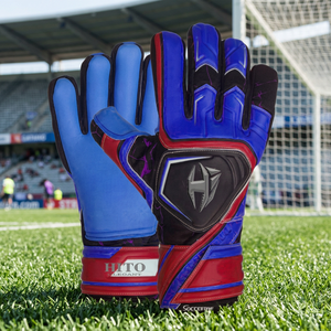Gants de football gaélique de haute qualité, personnalisés, à coupe négative et avec sangle en latex - Product Image 4