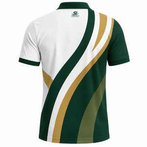 Chemises polo de sublimation de qualité supérieure, meilleur design, nouvelle tendance, vente chaude, faible MOQ - Product Image 2