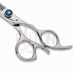 Ciseaux texturisants de salon en acier inoxydable pour la retouche des cheveux avec vis réglable - Product Image 2