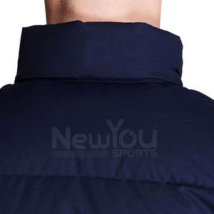 เสื้อแจ็คเก็ตพัฟเฟอร์ผู้ชายแบบมีฮู้ด คอตั้ง ปิดด้วยซิป ระบายอากาศได้ดี กันลม เหมาะสำหรับฤดูหนาว สไตล์ลำลอง สตรีทแวร์ บุด้วยใยโพลีเอสเตอร์ - Product Image 5