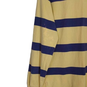 Maillots de sport d'extérieur à manches longues avec impression par sublimation, design rayé bicolore - Product Image 2