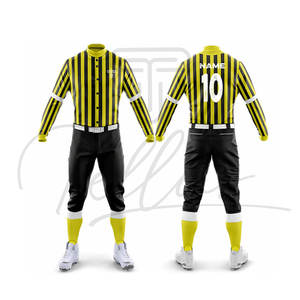 Uniforme de Béisbol de la Mejor Calidad, 100% Poliéster, para Hombre, Ropa de Verano, Transpirable, de Secado Rápido, con Nombre de Equipo Personalizado - Product Image 6