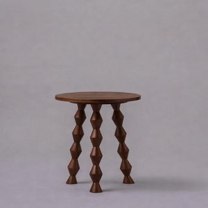 Decor Corner - Mesa de centro antigua de madera maciza, mesa auxiliar, soporte para flores, mueble para sala de estar, balcón o sofá - Product Image 6