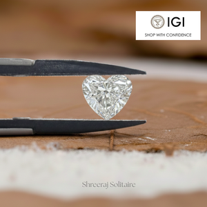 1.25 carat coeur coupe laboratoire cultivé diamant bague de fiançailles IGI certifié D couleur VVS1 clarté diamants en vrac bijoux en gros - Product Image 2