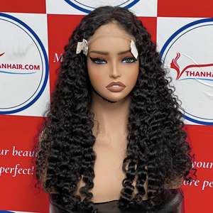 OFERTA ESPECIAL: Paquetes de cabello humano rizado largo para pelucas, peluca de cabello humano con cierre 2x4 2x6, cabello vietnamita al por mayor de gran proveedor. - Product Image 1