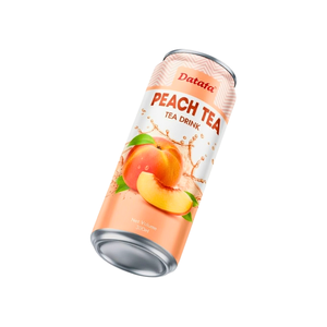 Bebida de Té con Sabor a Durazno Datafa de 330 ml en Lata, Origen Vietnam, Venta al Por Mayor - Product Image 4