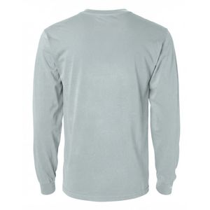 เสื้อยืดแขนยาวผู้ชาย 180 GSM ผ้าคอตตอนผสม ระบายอากาศได้ดี คอกลม สวมใส่สบาย เหมาะสำหรับกิจกรรมกลางแจ้งและกีฬา - Product Image 2