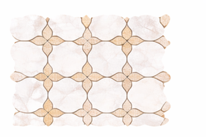 Mosaico de Calcita de Alta Pureza 24x24, Impermeable, Ecológico, Moderno, para Uso en Interiores de Hospitales, Villas y Apartamentos, Diseño Gráfico Ligero - Product Image 5