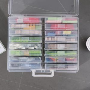 Boîte de rangement portable pour photos 4 x 6 pouces avec 16 compartiments intérieurs, organiseurs de photos et de documents, rangement et transport faciles des supports multimédias - Product Image 2