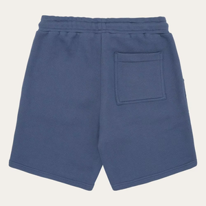 Pantalones Cortos Azul Marino con Paneles Texturizados, Mezcla de Algodón Premium, Cintura con Cordón Ajustable, Corte Moderno, Ropa Deportiva Casual, Colección de Verano - Product Image 2