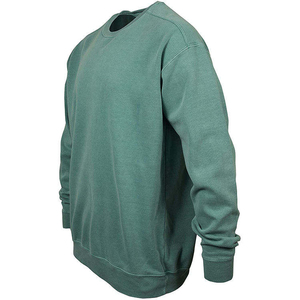 เสื้อสเวตเชิ้ตคอกลมผู้ชาย สีพื้น ผ้าฝ้ายฟลีซ ทนทาน มีกระเป๋า ทรงปกติ สวมใส่สบายๆ สำหรับฤดูใบไม้ร่วง - Product Image 5
