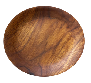 Plato de madera para comedor, 4 piezas en diferentes tamaños, plato de madera hecho a medida, últimas novedades en artesanía, plato de madera - Product Image 6