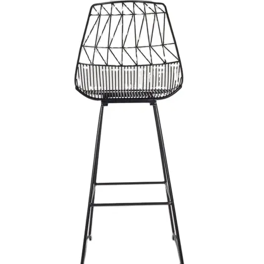 30 дюймовый латунный столешница металлический белый оранжевый черный высокий барный стул