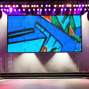 ไฟ LED พื้นหลังสำหรับถ่ายทอดสดบนเวทีการแสดงสีแบบเต็มจอสำหรับถ่ายทอดสดการแสดงผลพื้นหลังงานแต่งงาน - Product Image 2