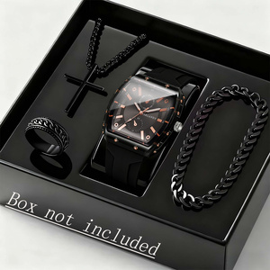 Reloj de Cuarzo para Hombre B922 de Lujo con Esfera Triangular de Silicona, Estilo Deportivo Sencillo - Product Image 2