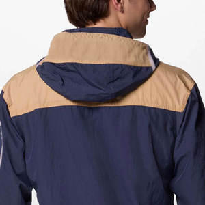 Wholesale Thick <b>Men</b> Quilted <b>Jacket</b> Custom Logo Size Sports Workwear Waterproof Breathable Hooded <b>Down</b> <b>Filled</b> - Product Image 2