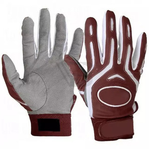 High Quality Customizable Soft Cabretta Leather Baseball Gloves Breathable Comfortable Pink <b>Blue</b> Batting Gloves Custom Fit 2026 - Product Image 6