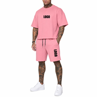 Holesale stustom umummer EW rrival reareathable oogging portportswear YM Tracksuit nd Hort 2 iiece horhort et