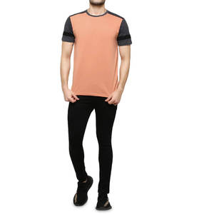 เสื้อยืดแขนสั้นผู้ชายขายดี พรีเมียม คุณภาพสูง สีพื้น ผ้าถัก ระบายอากาศดี เป็นมิตรกับสิ่งแวดล้อม ขายส่ง - Product Image 5