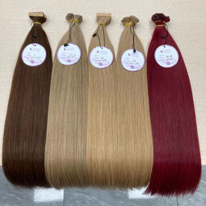 Les Meilleures Ventes de Bundles de Cheveux Humains Lisses en Bande, Couleur Piano Vietnamienne, Cuticules Alignées, Prix de Gros - Product Image 2
