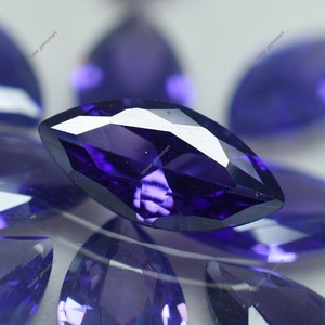 Tanzanite violette naturelle 7 mm, taille marquise, pierres précieuses certifiées, lot de pierres en vrac, prix de gros, pour la fabrication de bijoux - Product Image 2