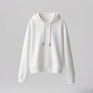เสื้อฮู้ดดี้ผู้หญิงผ้าฝ้ายฟลีซทรงหลวมสำหรับวัยรุ่นแฟชั่น MOQ ต่ำ โรงงานรับผลิตแบรนด์ส่วนตัว - Product Image 2