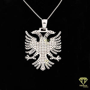 Collar con Colgante de Diseño de Pájaro de Alto Brillo para Amantes de la Joyería Hip Hop con Diamante Moissanite - Product Image 6