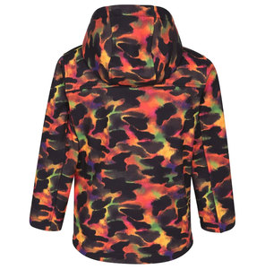 Windproof Waterproof Hooded Softshell Jacket Unisex Autumn Formal Style Polyester/Cotton <b>Blend</b> Front Logo Customizable - Product Image 2