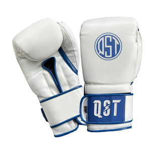 Gants de boxe en cuir synthétique PU 12oz 16oz respirants avec fermeture auto-agrippante réglable rembourrés pour l'entraînement et l'exercice, logo personnalisé OEM - Product Image 4