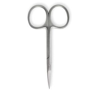 Professional Manicure <b>Cuticle</b> <b>Scissors</b> Extra Fine Sharp Curved Small Shears 3.5" Custom Logo With Customized Packaging - Product Image 2