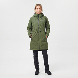 100% Nylon Polyester Hood Rain <b>Coats</b> <b>Women's</b> Waterproof Hiking Side Pockets Long <b>Coat</b> Outdoor Rain Long Jackets <b>Women</b> - Product Image 2