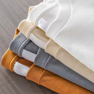 เสื้อยืดโอเวอร์ไซส์คุณภาพสูง OEM ODM สำหรับผู้ชายและผู้หญิง ไซส์ใหญ่พิเศษ สั่งพิมพ์ลายปักได้ตามต้องการ เสื้อยืดเปล่าลำลองแบบยูนิเซ็กซ์ - Product Image 1