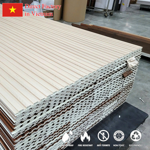 Distributor Supply Modern Sound Absorb WPC Louvers Panel Eco-friendly for Commerce Use in Hospital Buildings - Product Image 2