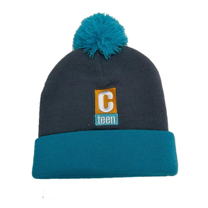 Spartans Knitted Beanie <b>Hat</b> With Pom Pom Embroidered Logo Winter <b>Warm</b> Cuffed Cap Unisex Adult Casual Headwear - Product Image 6