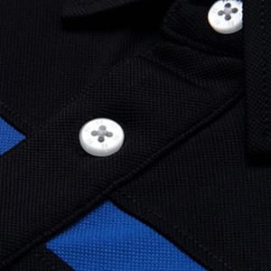 Camisa de Golf de Manga Corta para Hombre, 2026, de Alta Calidad, con Botones, Impresión Digital, Secado Rápido, Transpirable, 200g, Poliéster/Algodón, Color Sólido - Product Image 4