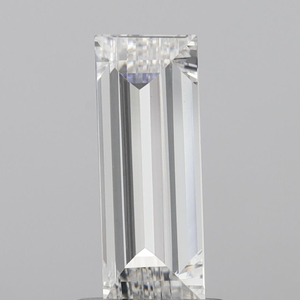 Diamant de laboratoire Ilois 1.10 CT taille baguette, couleur F, clarté VVS2, type CVD IIa, certifié IGI pour la fabrication de bijoux - Product Image 4