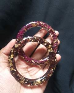 RESIN Jewelry Resin <b>Acrylic</b> Bracelet Bangle Exaggerated Dazzling Multicolor Wide Irregular Square <b>Acrylic</b> Bracelets for Women - Product Image 6