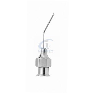 Cánula Raspadora Anterior Simcoe de Acero Inoxidable, Instrumento Quirúrgico Oftálmico para Cirugía de Cataratas, Certificado CE, OEM - Product Image 1