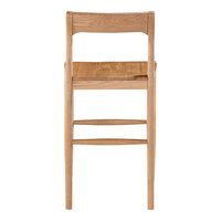 Tabouret de bar en bois de caoutchouc à bas prix |   Tabouret de comptoir en bois massif OEM