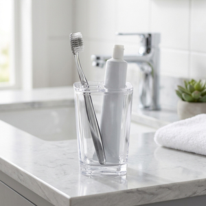 [Holar] Portacepillos de Dientes Acrílico de Alta Calidad, Resistente a Roturas, con 3 Ranuras, Hecho en Taiwán, para Hostelería - Product Image 4