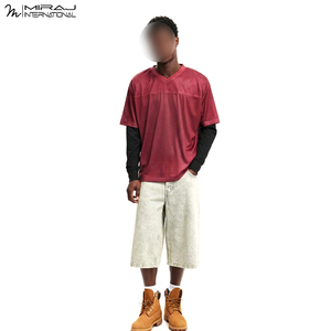Maillot de sport unisexe sans manches respirant à col en V en maille, qualité supérieure, service OEM ODM, vêtement athlétique léger, style américain - Product Image 2