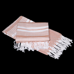 ผู้ผลิตผ้าขนหนูชายหาดฟูตะลายทางผ้าฝ้ายรีไซเคิลแบบกำหนดเองจำนวนมาก ขายดีทั่วไป ใช้ได้ทั้งชายหาดและกอล์ฟ - Product Image 2