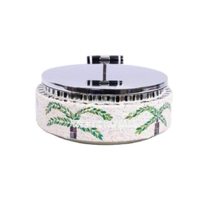 Réchaud à nourriture en acier avec couvercle en acier inoxydable, antiadhésif et durable, design moderne et luxueux pour la restauration au Moyen-Orient - Product Image 1