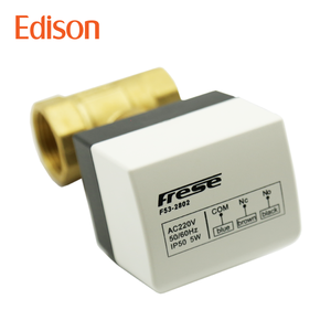 Vanne à boisseau sphérique électrique DN15/DN20/DN25 de haute qualité 2 <span class=keywords><strong>3</strong></span> voies 220/120/40V commande de moteur bidirectionnelle à trois fils HAVC OEM - Product Image 6